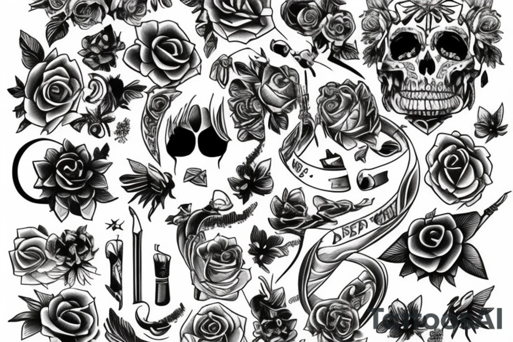 Por siempre y más allá tattoo idea