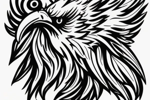 Eagle,hourglass tattoo idea