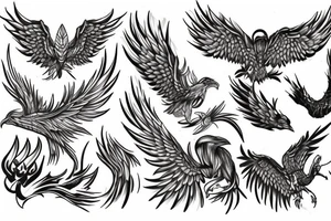 Phenix tattoo idea