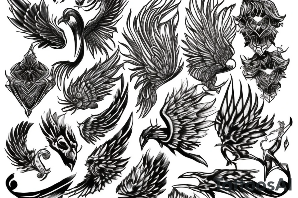 Phenix tattoo idea