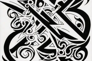Cover up of a solid black cross. tattoo idea