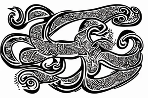 Kalissi Mai within an infinity sign tattoo idea