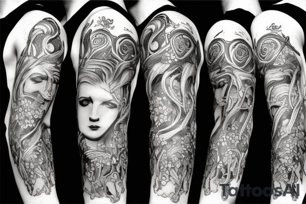 Zeus w kapturze lwa tattoo idea