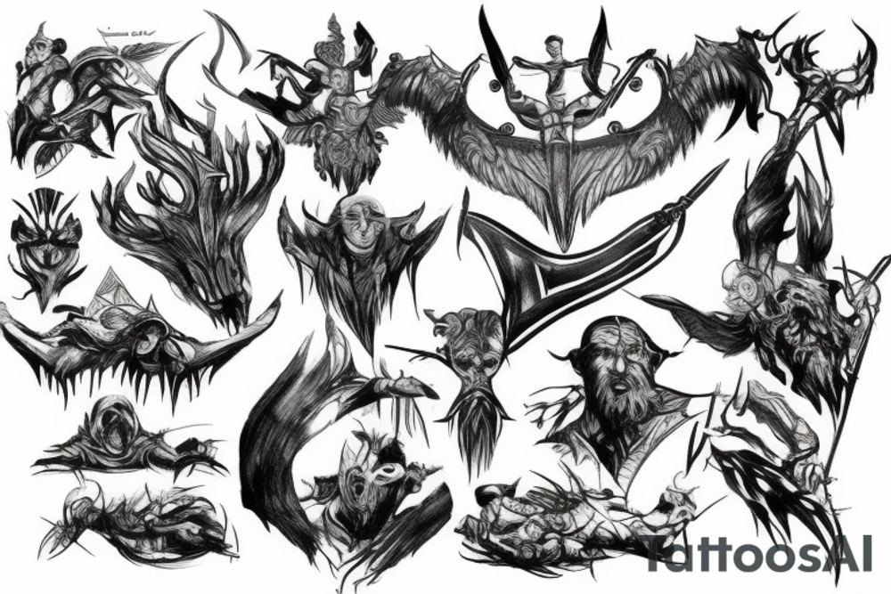 God Of War tattoo idea