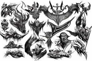 God Of War tattoo idea