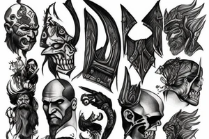 God Of War tattoo idea