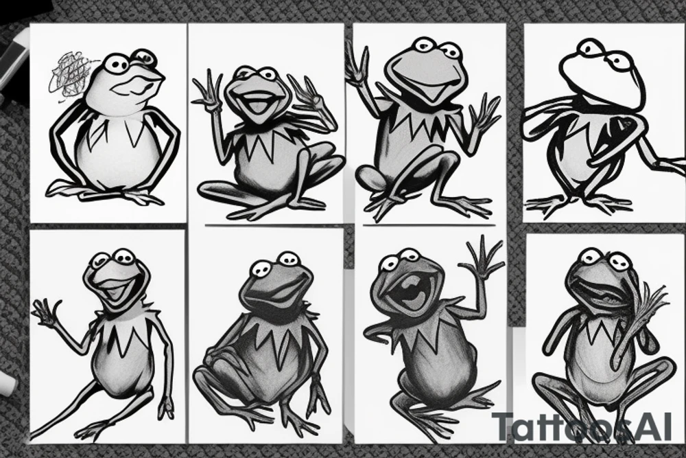 Kermit tattoo idea