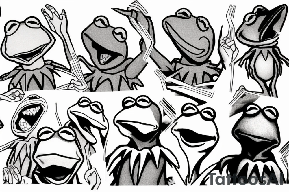 Kermit tattoo idea