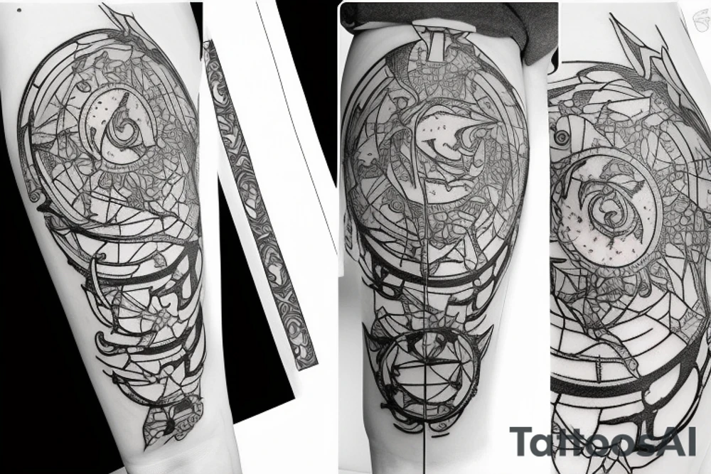 aries, space, constellations tattoo idea