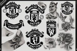 Manchester United tattoo idea