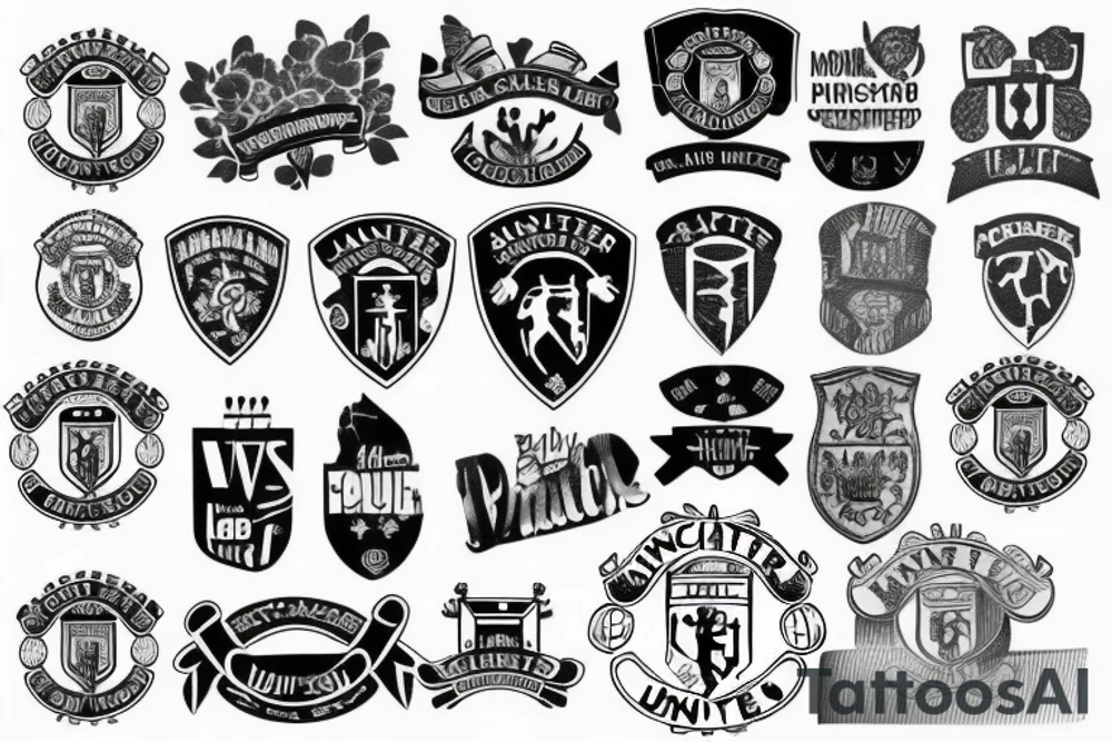 Manchester United tattoo idea