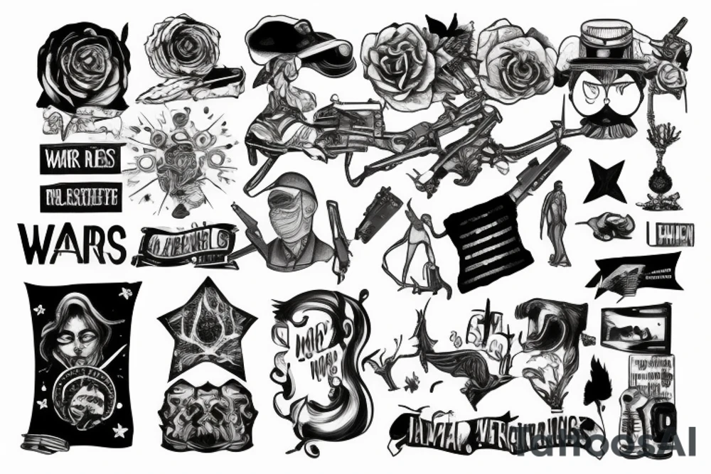 War never changes tattoo idea
