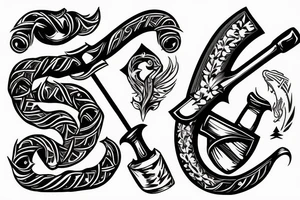 Slavic axe in hand tattoo idea