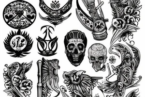 Slavic axe tattoo idea
