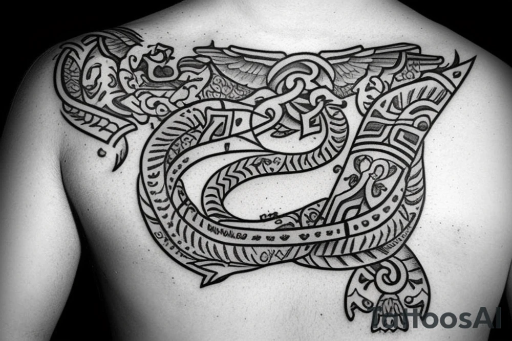 Slavic axe tattoo idea