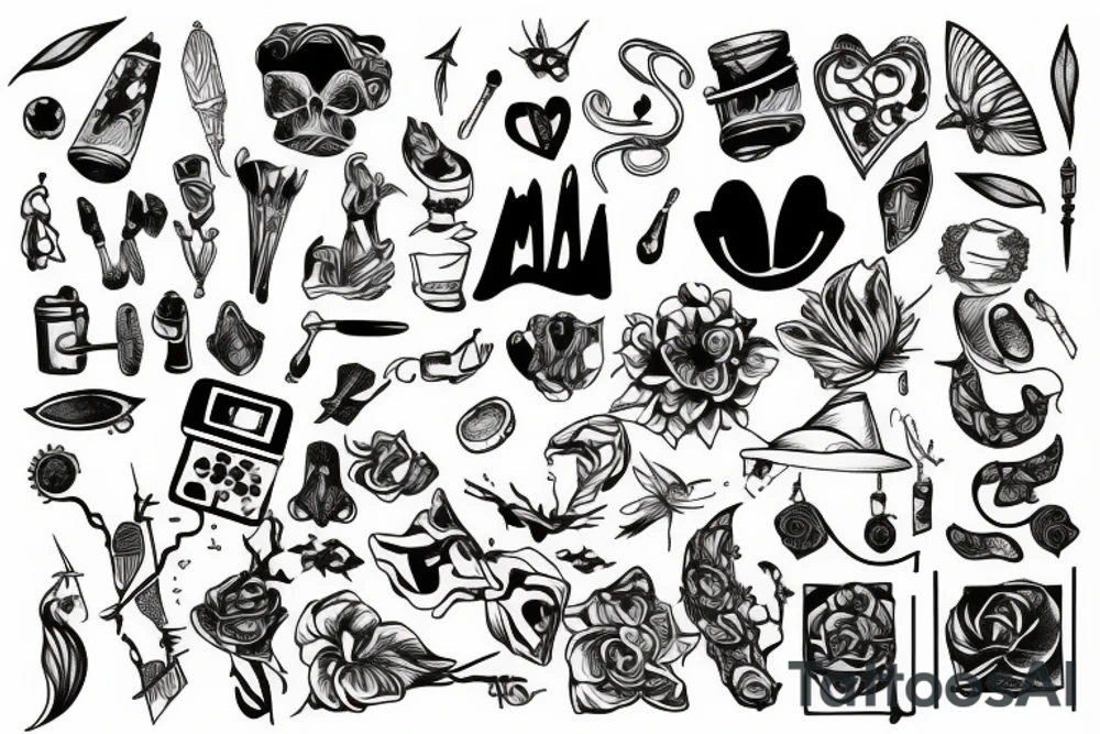 Wandering tattoo idea