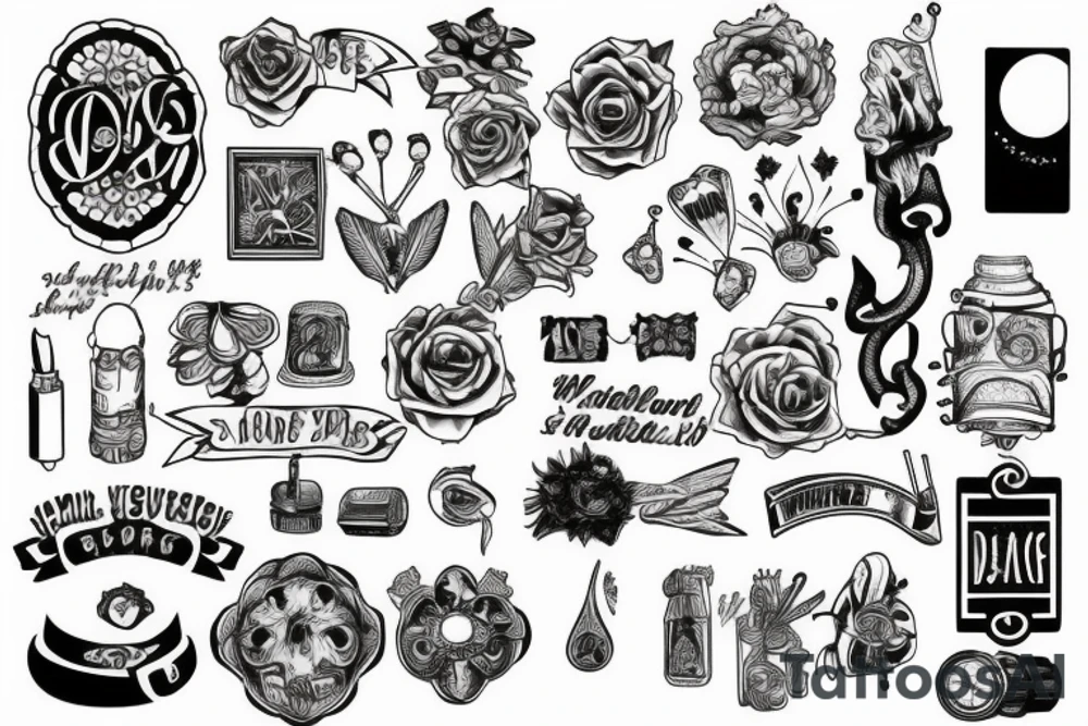 Wandering tattoo idea