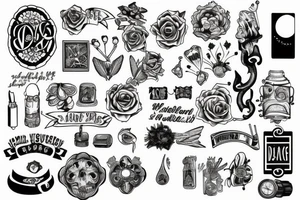 Wandering tattoo idea