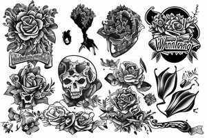 Wandering tattoo idea