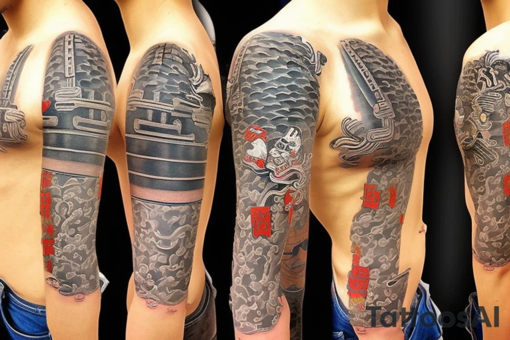 Samurai tattoo idea