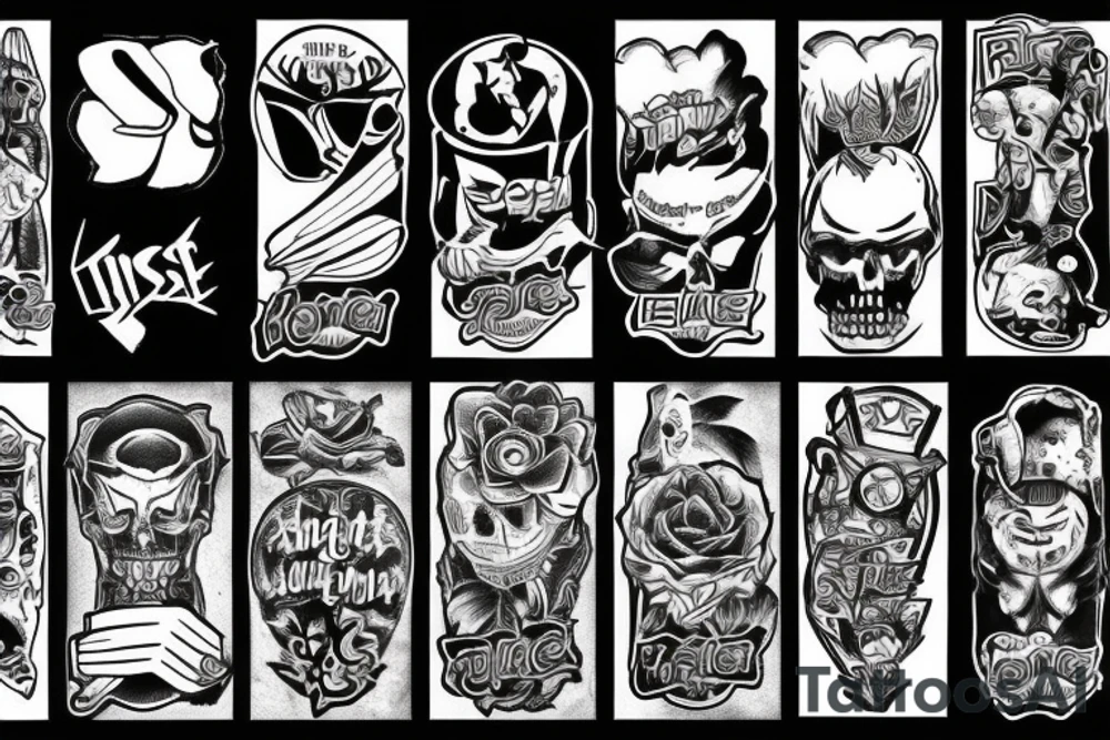 Rise up from hate tattoo idea