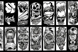 Rise up from hate tattoo idea