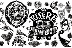 Rise up from hate tattoo idea