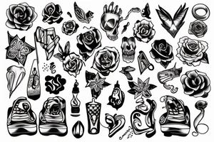 I don't care tattoo idea