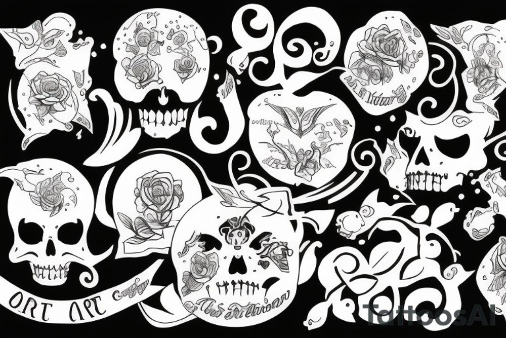 I don't care tattoo idea