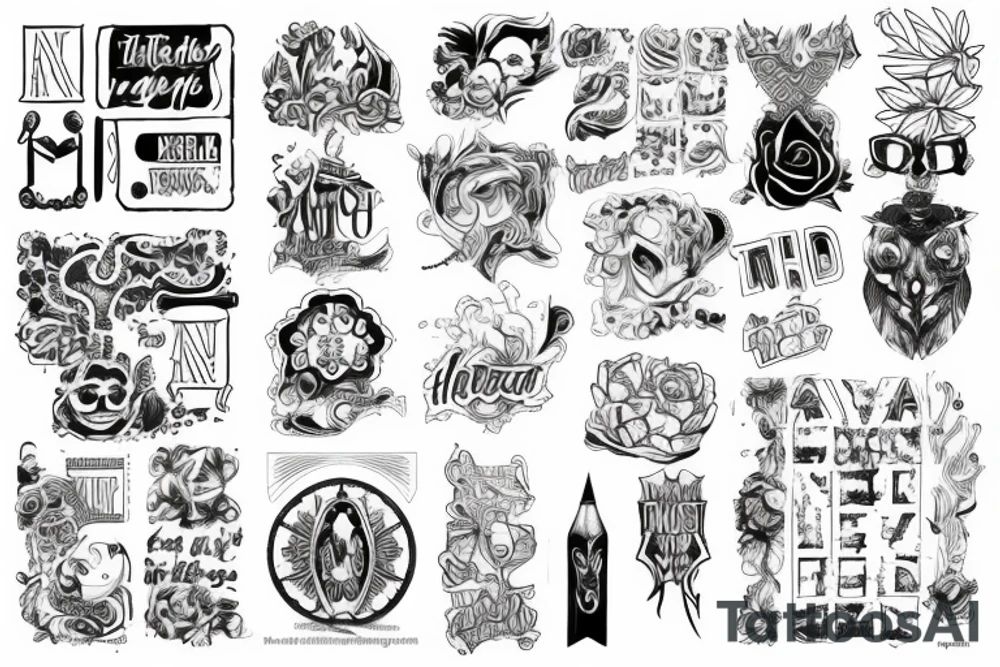 Text HÆ?! tattoo idea
