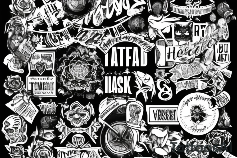 Text HÆ?! tattoo idea
