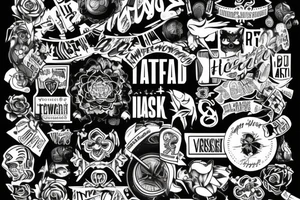 Text HÆ?! tattoo idea