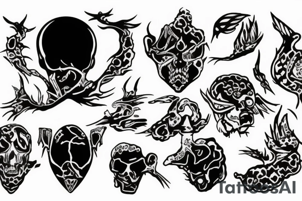 lake Taupo New Zealand tattoo idea