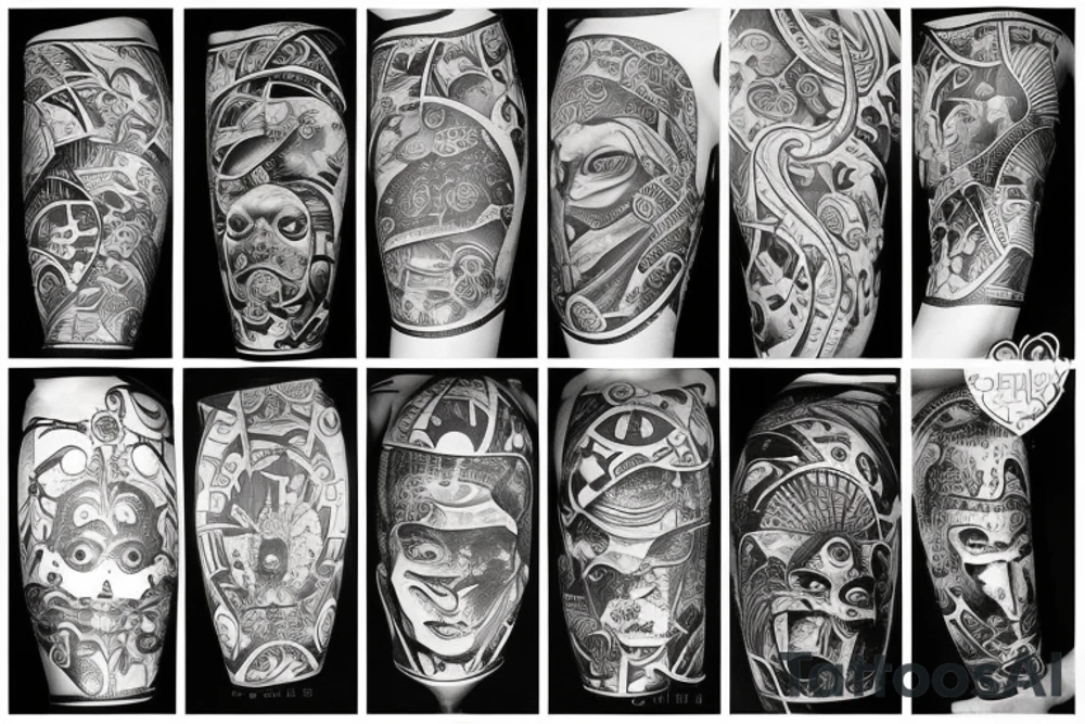 lake Taupo New Zealand tattoo idea