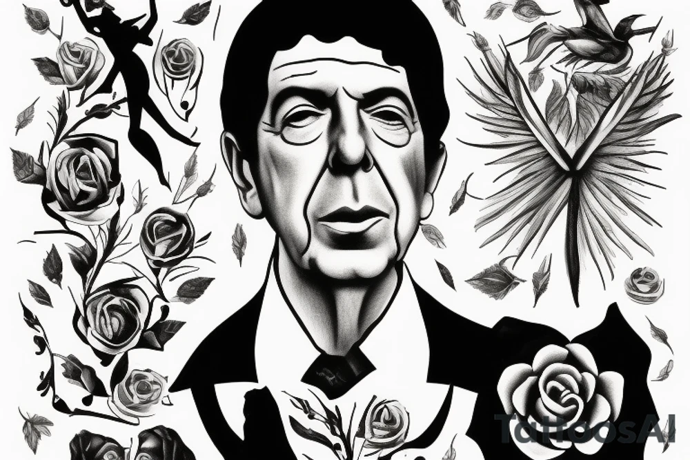 leonard cohen tattoo idea