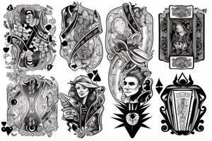 Poker tattoo idea