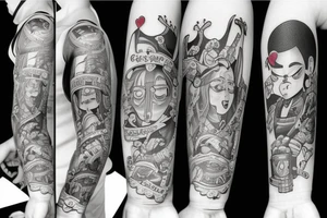 Poker tattoo idea