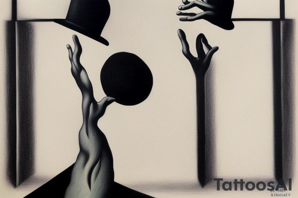 René Magritte's Son of Man painting. tattoo idea