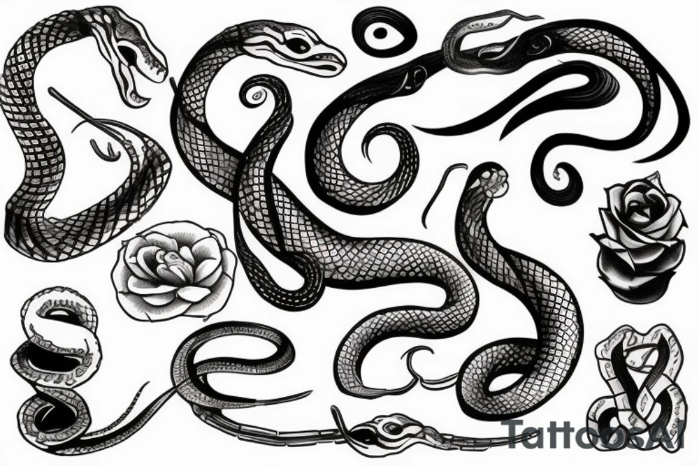 Snake tattoo idea