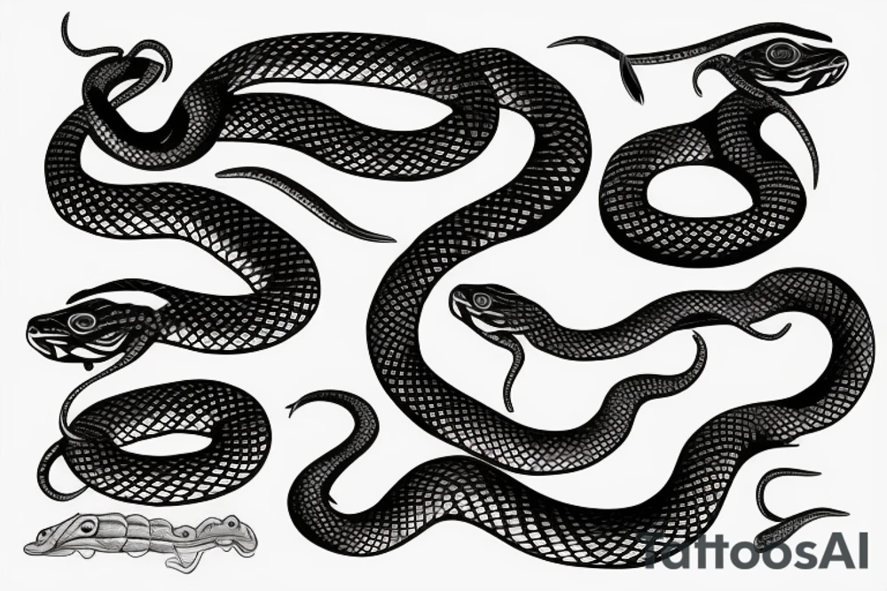 Snake cobra tattoo idea