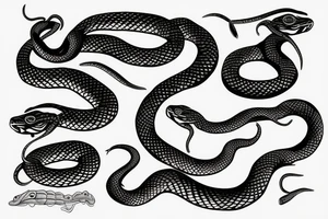Snake cobra tattoo idea