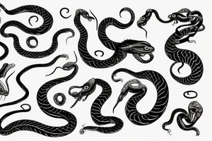 Snake cobra tattoo idea