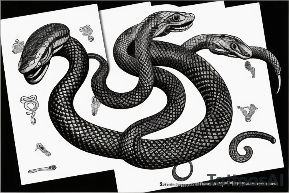 Snake cobra tattoo idea
