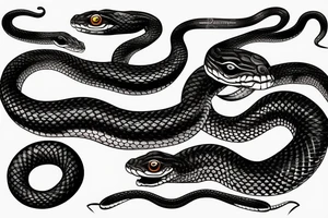 Snake cobra tattoo idea