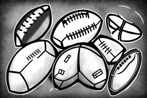 football tattoo idea
