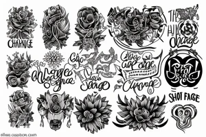 Acceptance of change tattoo idea