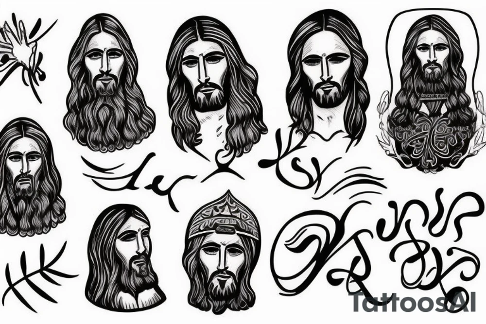 Jesus tattoo idea