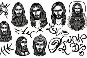 Jesus tattoo idea