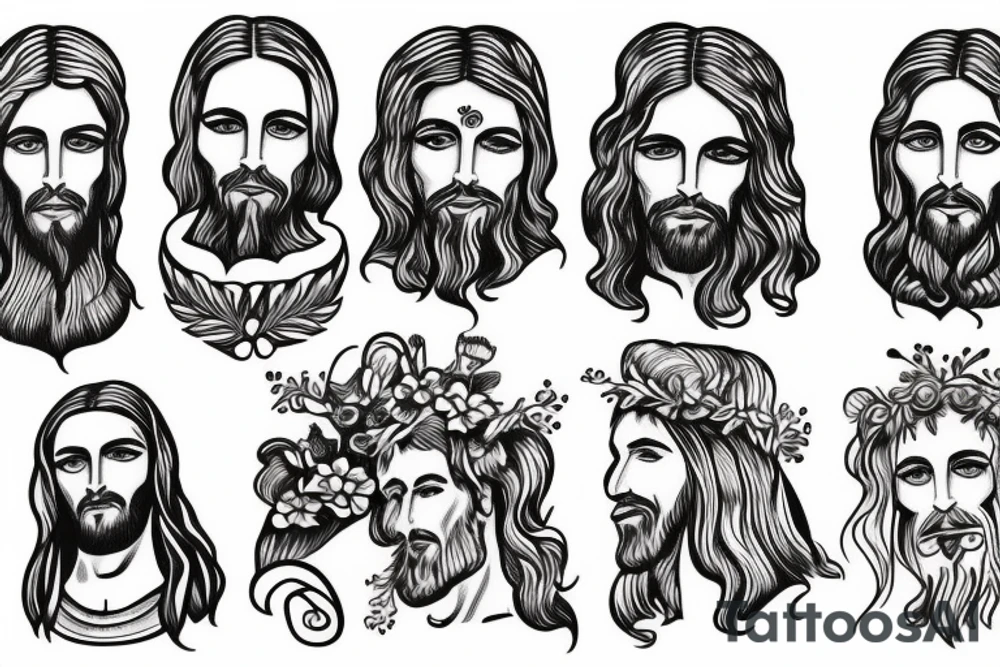 Jesus tattoo idea