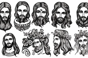 Jesus tattoo idea